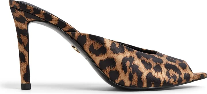 Elenara Pointed Peep Toe Mule - Image 3