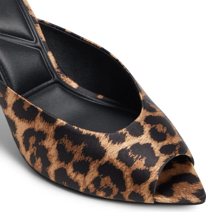Elenara Pointed Peep Toe Mule - Image 5
