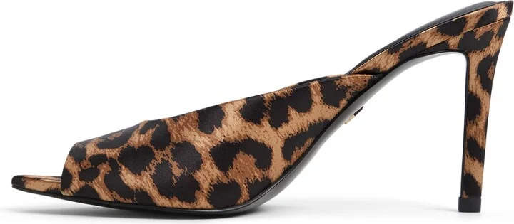 Elenara Pointed Peep Toe Mule - Image 6