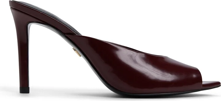 Elenara Pointed Peep Toe Mule - Image 9