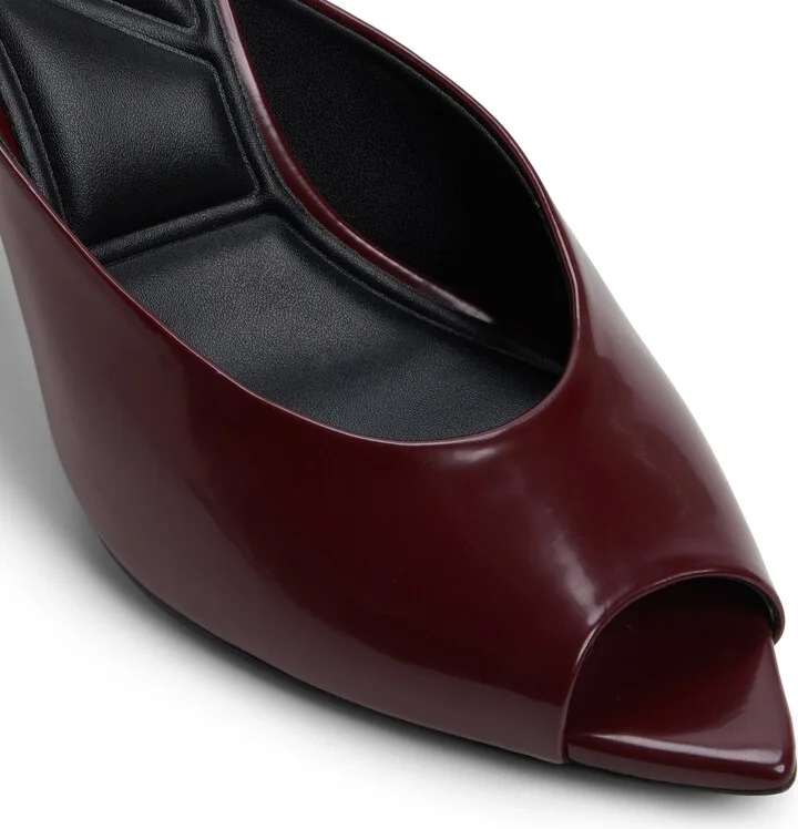 Elenara Pointed Peep Toe Mule - Image 11