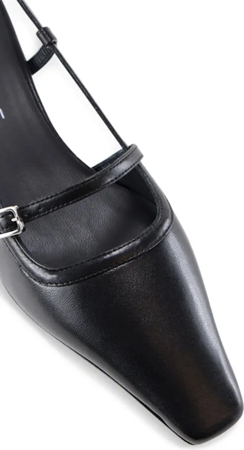 Elenne pointed-toe kitten-heel pumps - Image 5