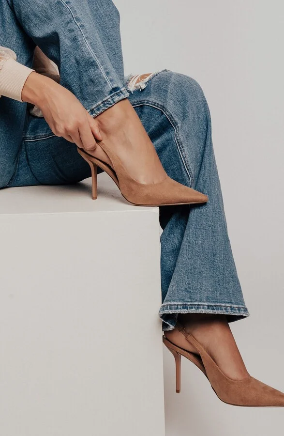 Elenny Slingback Stiletto Pump - Image 9