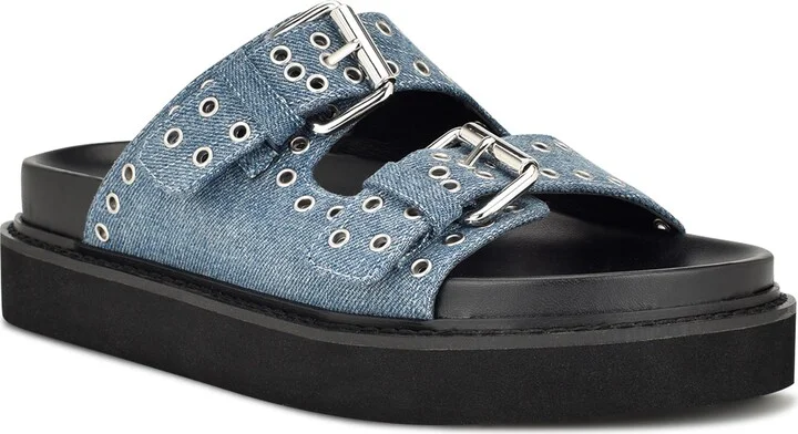 Eleny Platform Slide Sandal