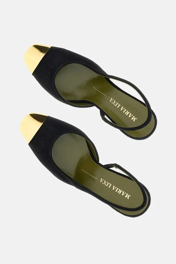 Eleonora Metal Toe Cap Sling Back - Image 4