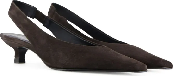 Eleonora pointed-toe slingback pumps - Image 2