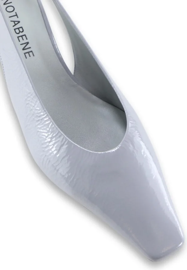 Eleonora Slingback, Ice Blue Patent - Image 7