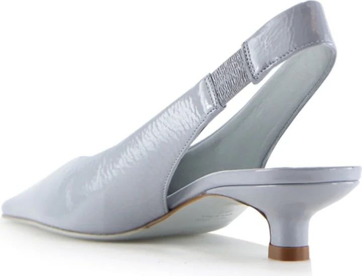Eleonora Slingback, Ice Blue Patent - Image 8