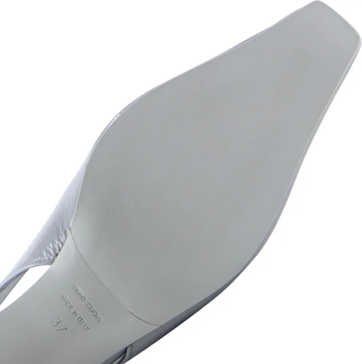 Eleonora Slingback, Ice Blue Patent - Image 9