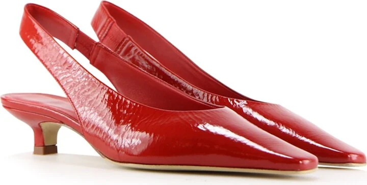 Eleonora Slingback, Red Patent - Image 3