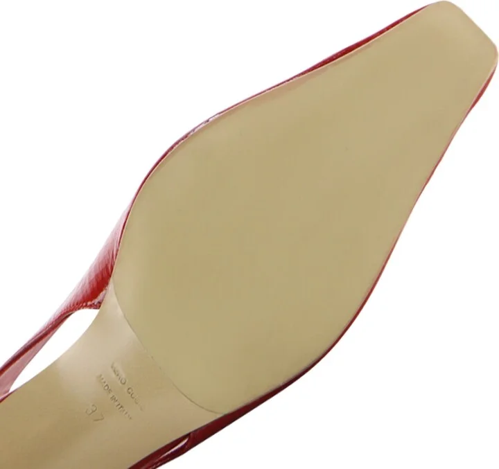 Eleonora Slingback, Red Patent - Image 6