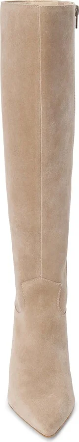 Elevate Pointed Toe Knee High Kitten Heel Boot - Image 10