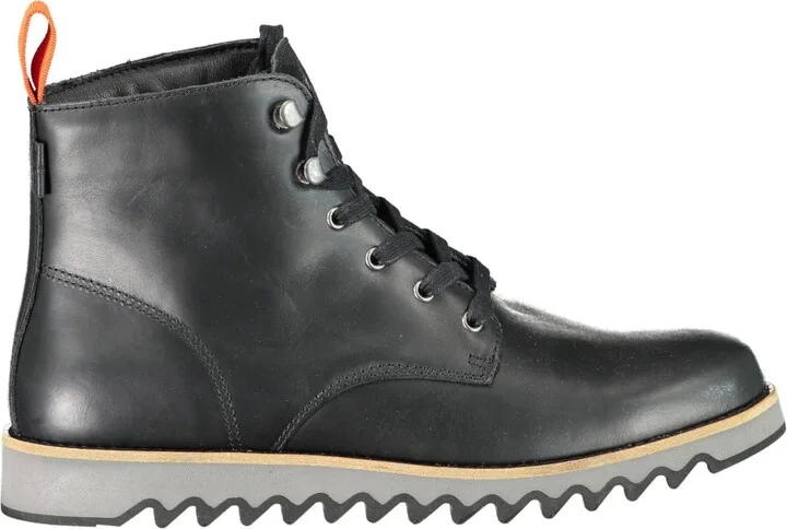 Elevated Ankle Boots with Contrasting Men's Sole