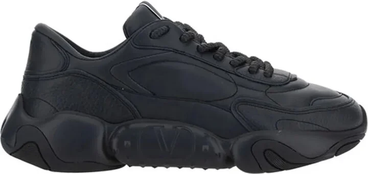 Elevated Elegance Low-Top Leather Men's Sneakers - Image 2