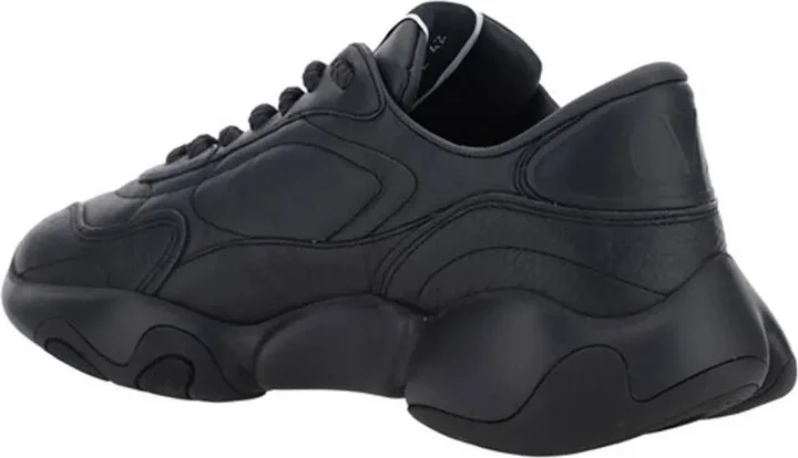 Elevated Elegance Low-Top Leather Men's Sneakers - Image 3