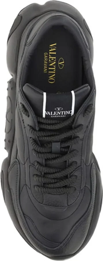 Elevated Elegance Low-Top Leather Men's Sneakers - Image 4