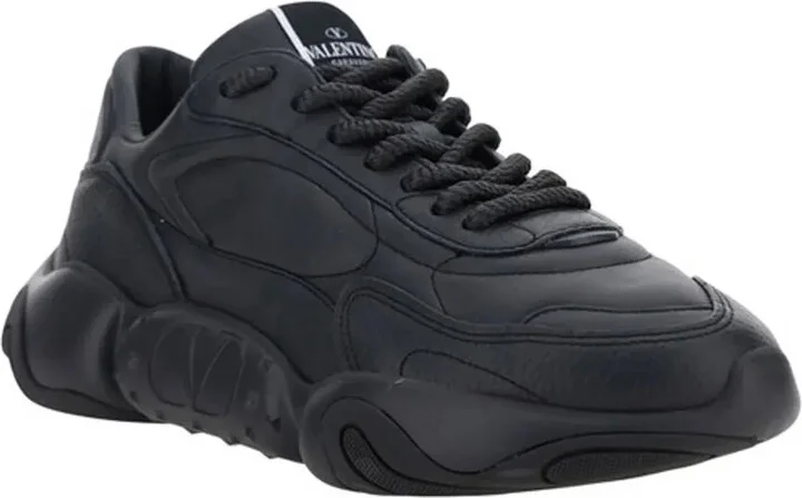 Elevated Elegance Low-Top Leather Men's Sneakers