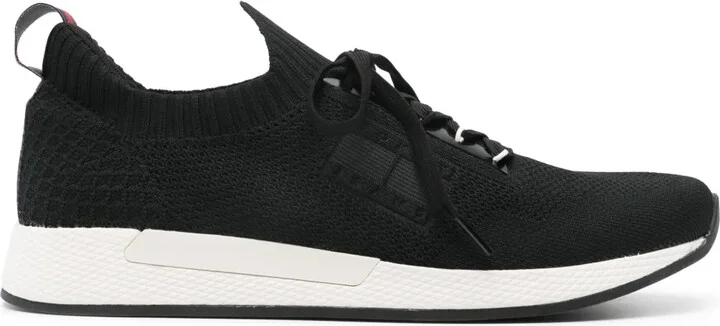 Elevated knitted sneakers