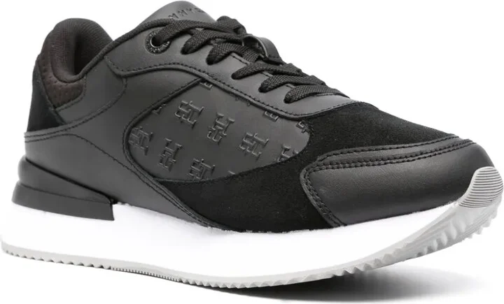 Elevated logo-embossed sneakers - Image 2