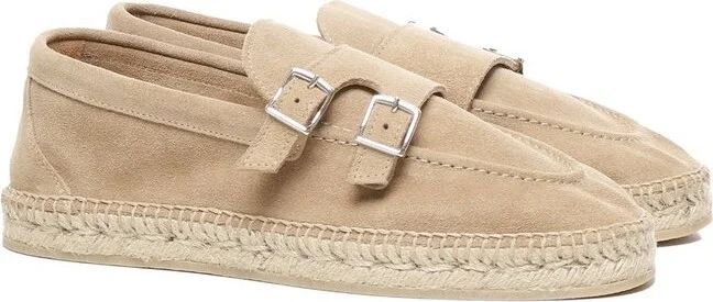 Eleventy Double Buckle Espadrilles