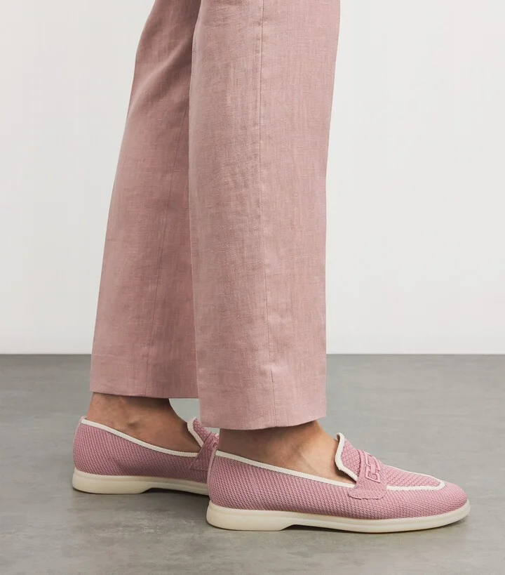 Eleventy Knit Moccasins - Image 2