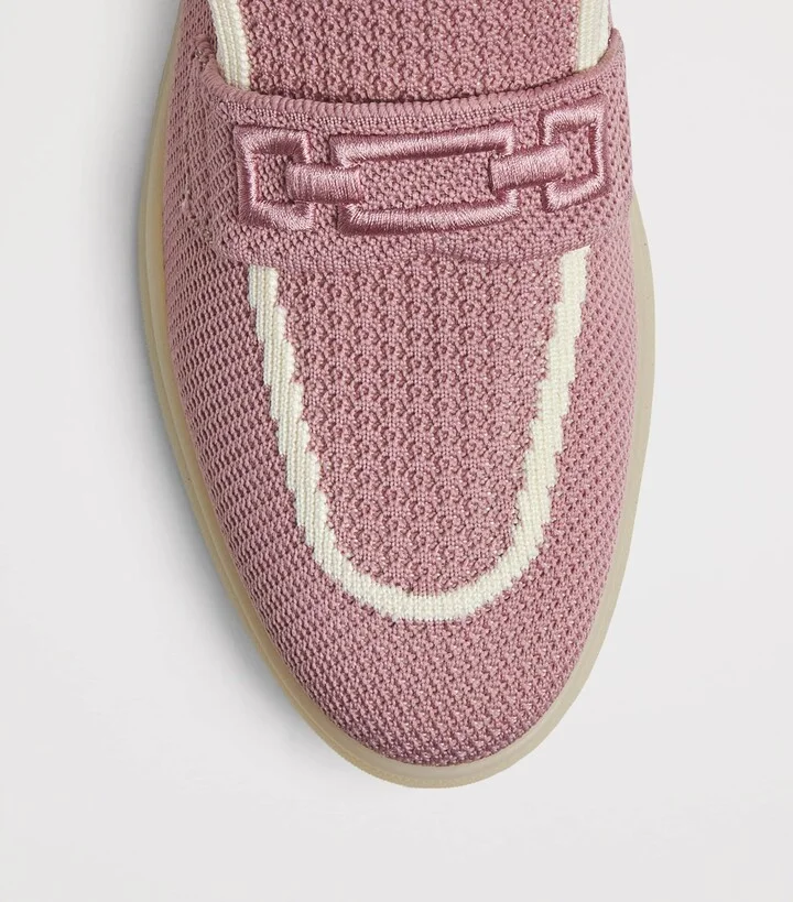 Eleventy Knit Moccasins - Image 5