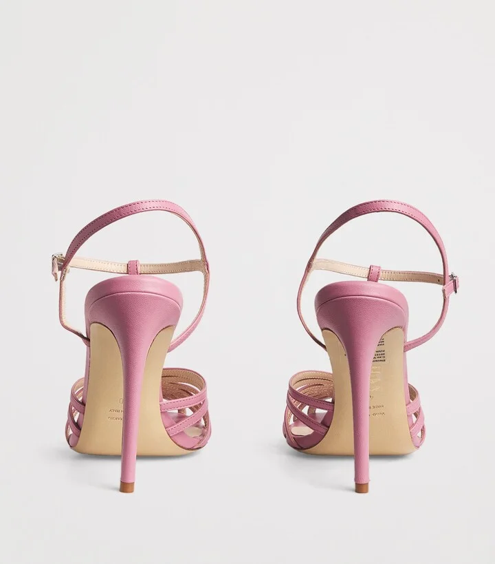 Eleventy Leather Heeled Sandals 120 - Image 4