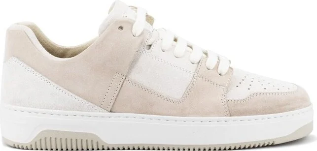 Eleventy Logo Patch Low Up Sneakers