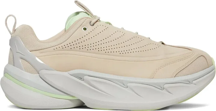 Elevon X "Oatmeal/Luna Moth" sneakers