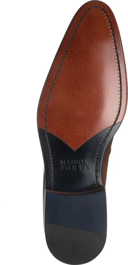 Eli Buckle Strap Leather Loafer - Image 10