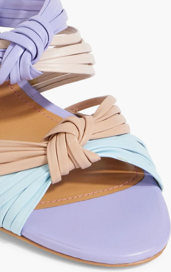 Eli knotted leather mules - Image 4
