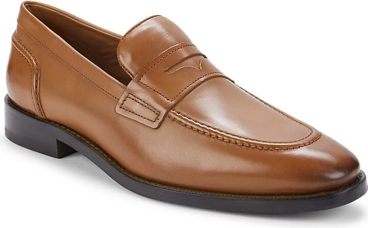Eli Leather Penny Loafers - Image 2