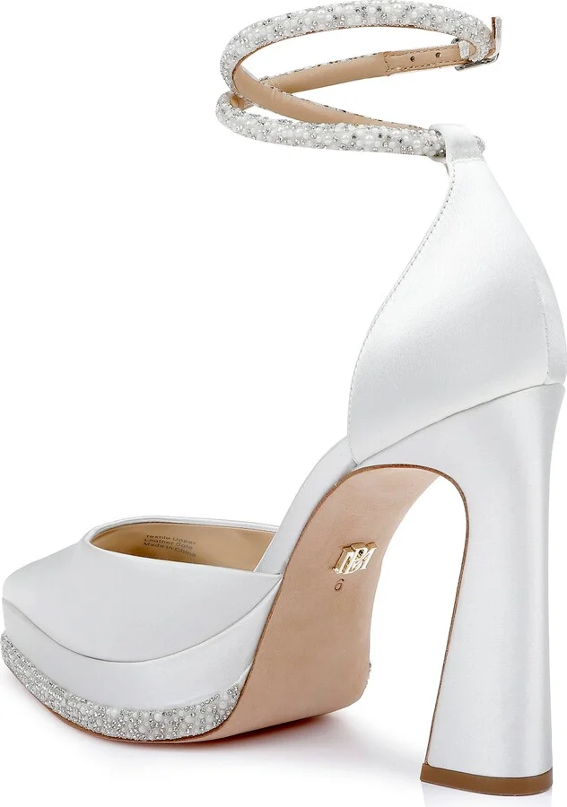 Eliana Ankle Strap Platform Pointed Toe Pump - Image 8