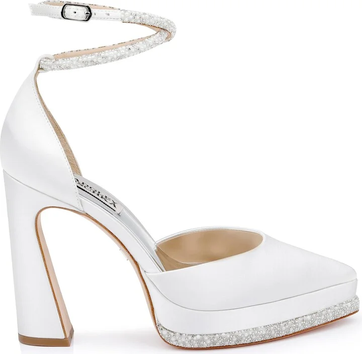 Eliana Ankle Strap Platform Pointed Toe Pump - Image 9