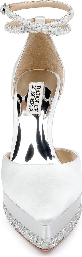 Eliana Ankle Strap Platform Pointed Toe Pump - Image 10
