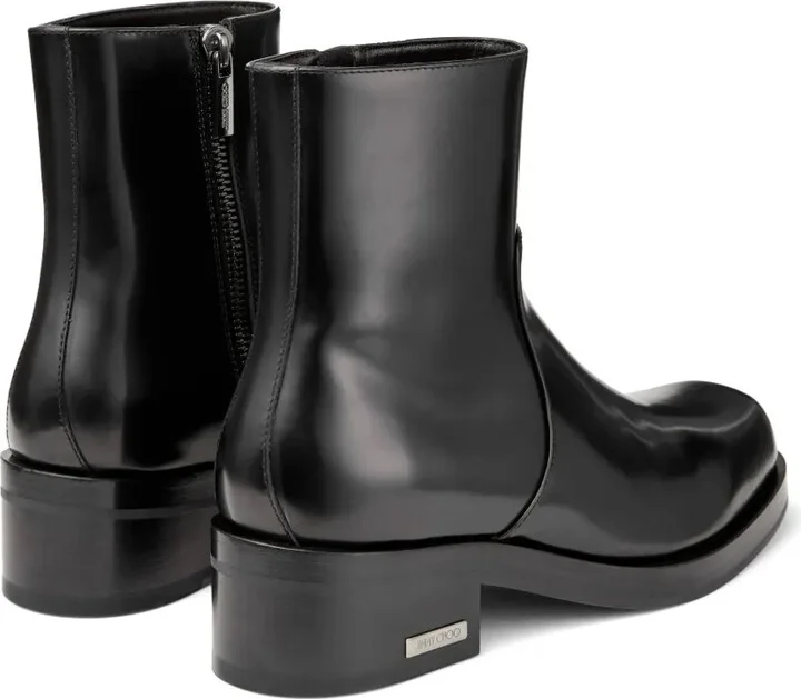 Elias leather ankle boots - Image 3