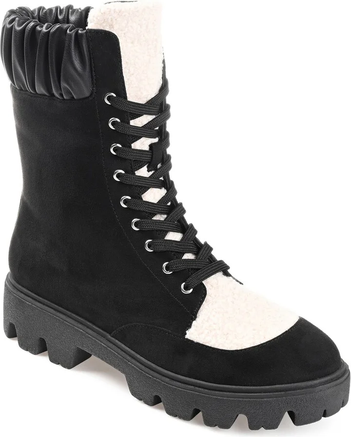 Elibor Faux Shearling Bootie