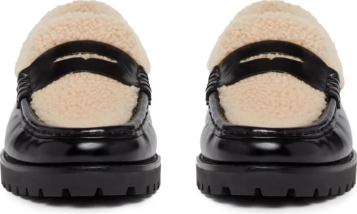 Eliis Genuine Shearling Penny Loafer - Image 4