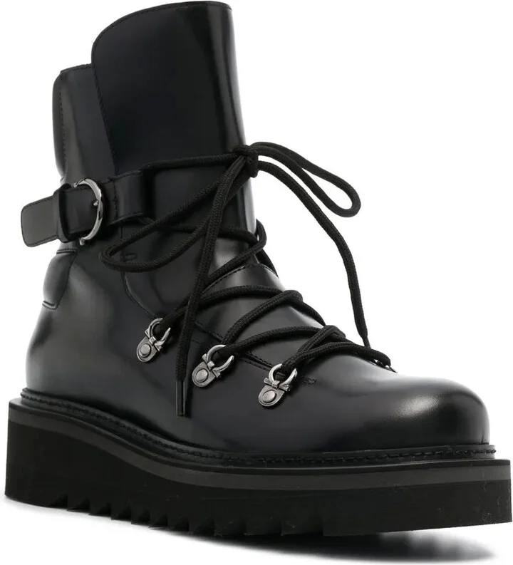 Elimo lace-up leather boots - Image 2