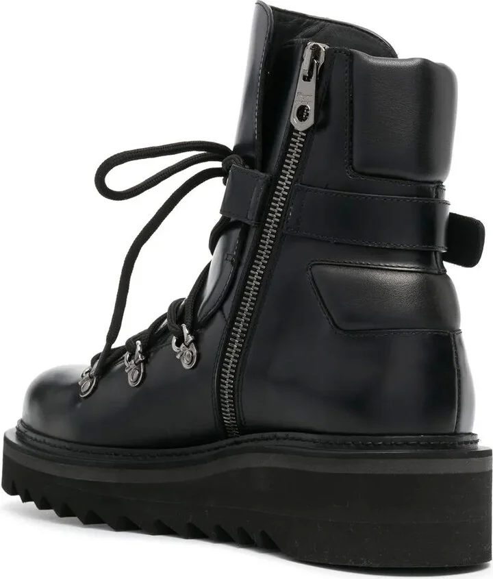 Elimo lace-up leather boots - Image 3