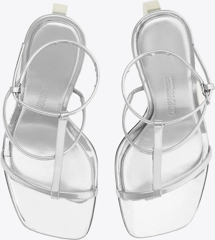 Elina 105 Sandals in Patent Leather - Image 3