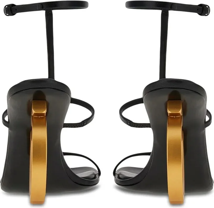Elina 105mm nappa leather sandals - Image 3