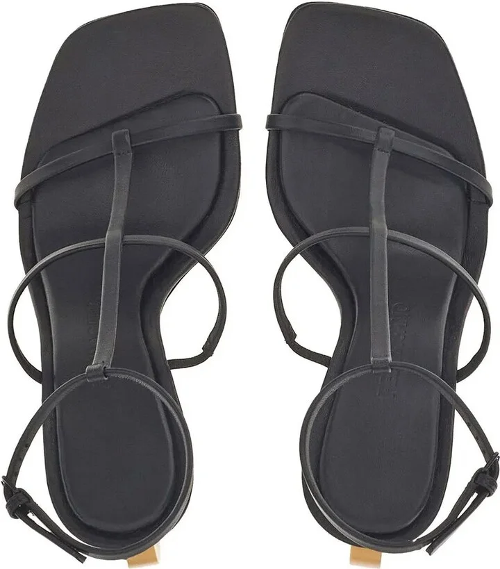 Elina 105mm nappa leather sandals - Image 4