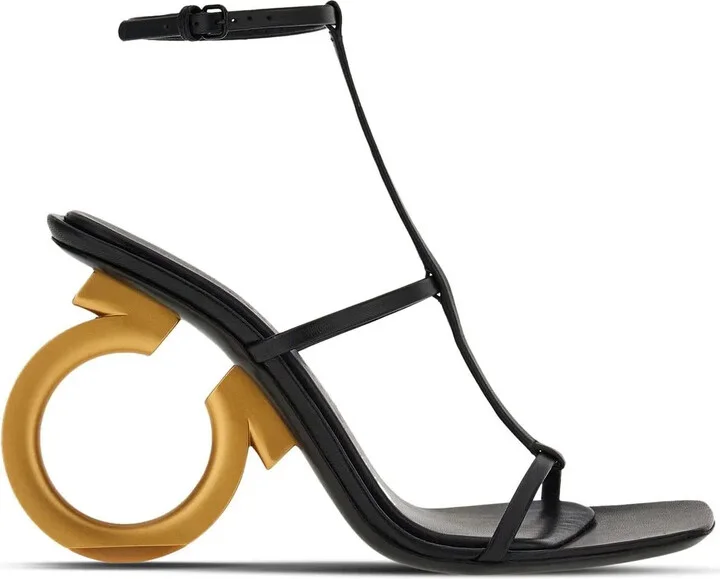 Elina 105mm nappa leather sandals