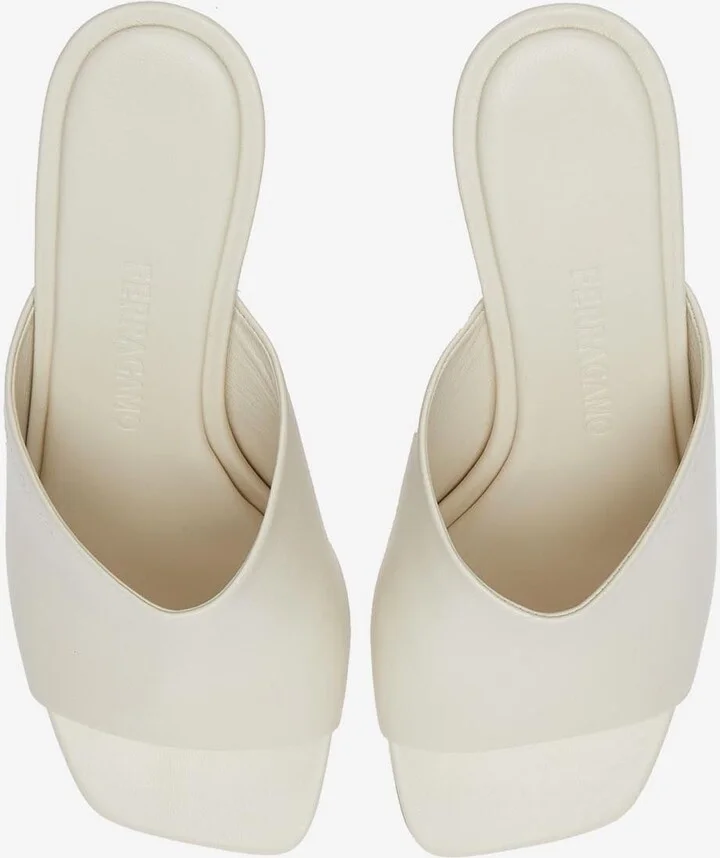 Elina 70 Gancini-Heel Mules - Image 3