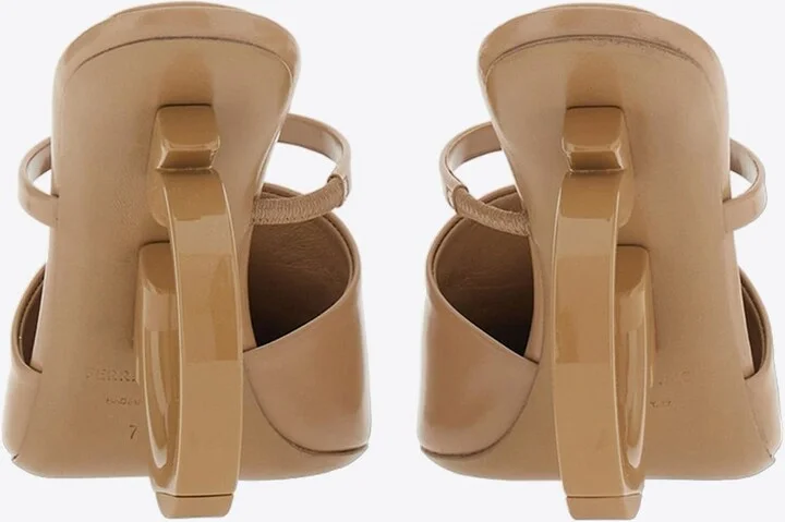 Elina 75 Leather Mules - Image 2