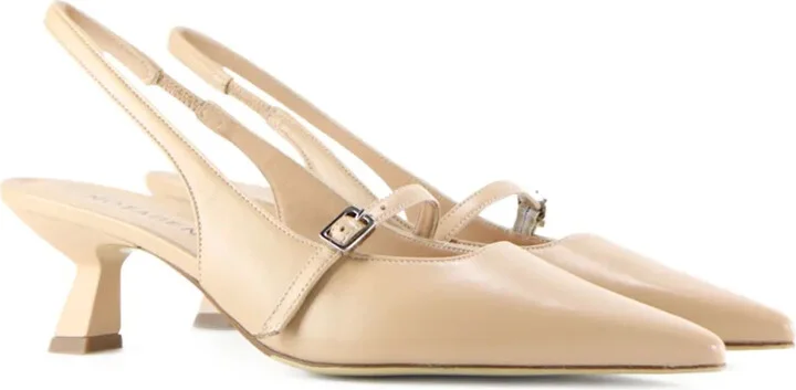 Elina pointed-toe slingback pumps - Image 2