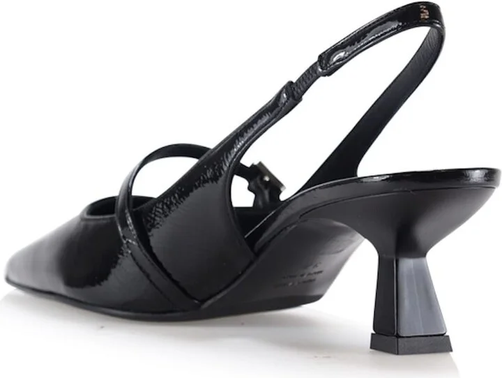Elina Slingback, Black Patent - Image 3