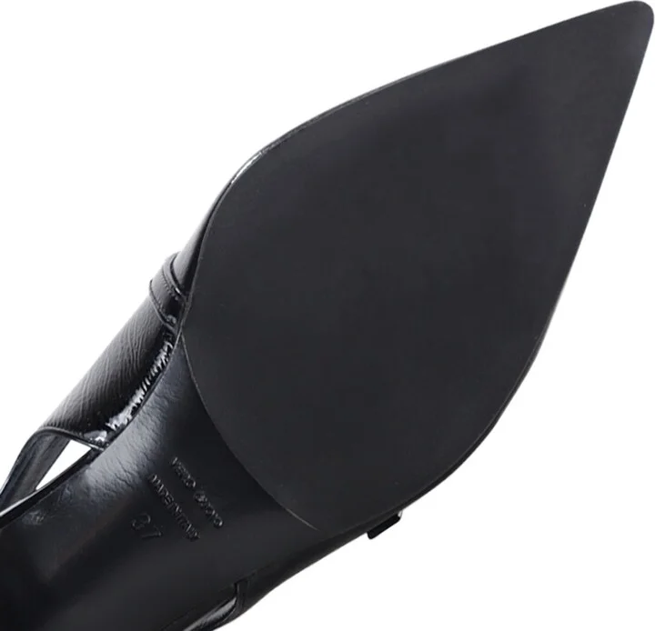 Elina Slingback, Black Patent - Image 4