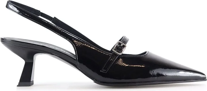 Elina Slingback, Black Patent